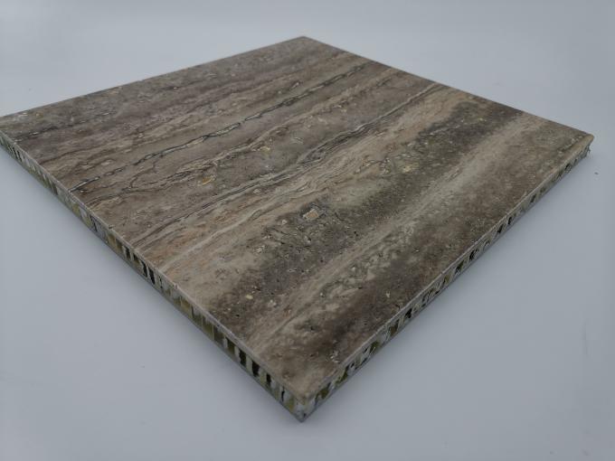 Aluminum Quartz Stone Wall Cladding Fireproof Stone Veneer Panel
