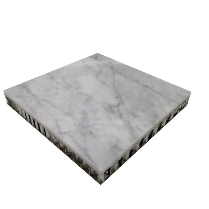 Length 500mm-4000mm Thin Stone Veneer Panels Aluminum Backing Honeycomb Core