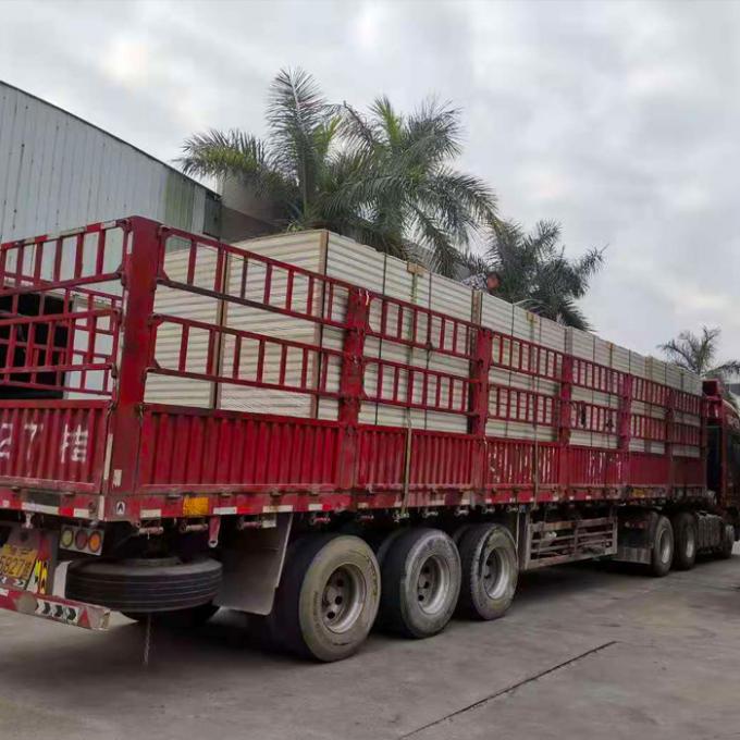 1.22m FRP Foam Core Panels PU Core Fibreglass Reinforced Polyester Resin Wall Panel 0